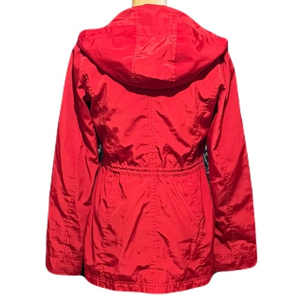 Vince Canuto Womens Parka Mid-Length Winter Red Hooded Jacket Size XS - Picture 2 of 10